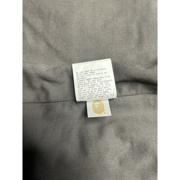 2018 Japan Bape Autumn/Winter Season Splinter Camo Military Vest Bag Olive Drab - Picture 5 of 16